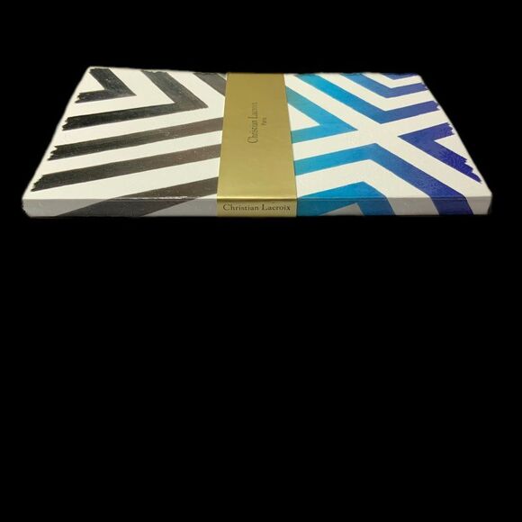 New! Christian Lacroix Sol Y Sombra Sunrise Blue‎ Embossed Paseo Notebook 128pgs - Picture 5 of 12